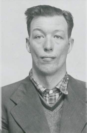 Osmund Lingård Brønnum (portrettbilde fra fangekort)