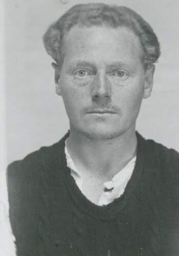 Walther Bentsen (portrettbilde fra fangekort)