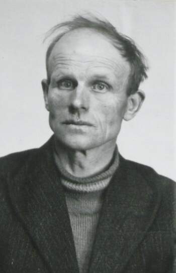 Gunnulf H. Gjøystdal (portrettbilde fra fangekort)