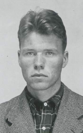 Olav Brunborg (portrettbilde fra fangekort)