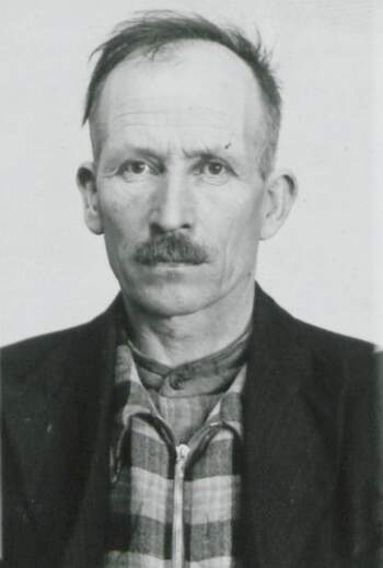 Johannes Bergsmogen (portrettbilde fra fangekort)