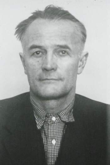 Erik Bache (portrettbilde fra fangekort)