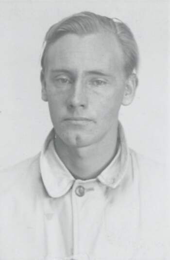 Dagfin Rimestad (portrettbilde fra fangekort)