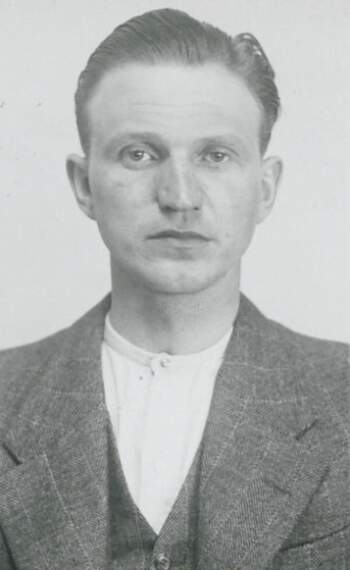 Gunnar Normann Olsen (portrettbilde fra fangekort)