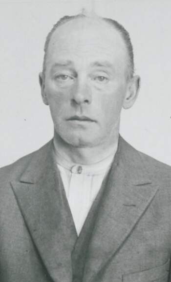 Leif Henrichsen (portrettbilde fra fangekort)