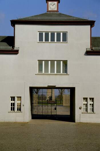 Hovedinngangen til Sachsenhausen